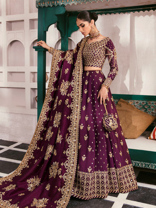 GULAAL-Shazminah GL-WS-22V1-31 Zaryaab Wedding Formals Collection - Riwayat-e-khas
