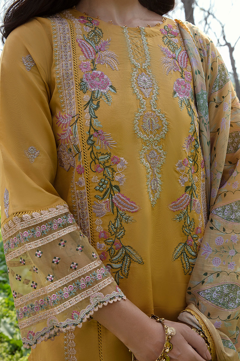 QALAMKAR QLINE-AK-09 MAHROSH-LAWN COLLECTION'23 - Riwayat-e-khas