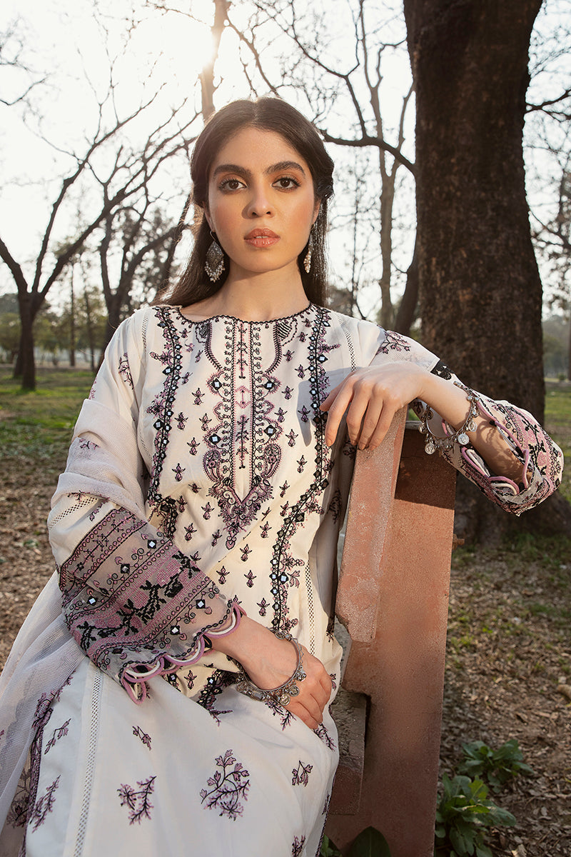 QALAMKAR QLINE-AK-01 SIMA-LAWN COLLECTION'23 - Riwayat-e-khas