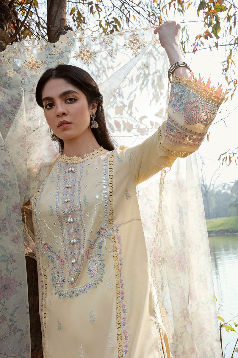 QALAMKAR QLINE-AK-02 VIDA-LAWN COLLECTION'23 - Riwayat-e-khas