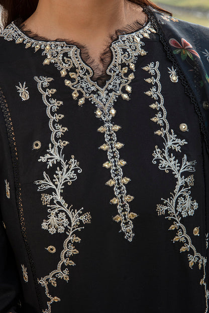 QALAMKAR QLINE-AK-11 SANCHI-LAWN COLLECTION'23 - Riwayat-e-khas