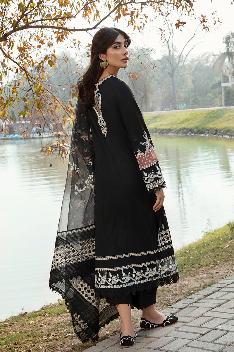 QALAMKAR QLINE-AK-11 SANCHI-LAWN COLLECTION'23 - Riwayat-e-khas