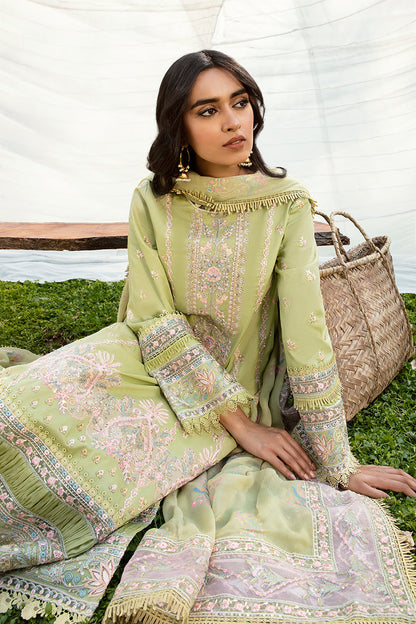 QALAMKAR QLINE-AK-03 RAISA-LAWN COLLECTION'23 - Riwayat-e-khas