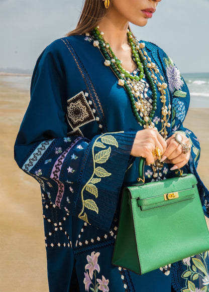 CRIMSON Embroidered Lawn Summer Collection D7-A - Riwayat-e-khas