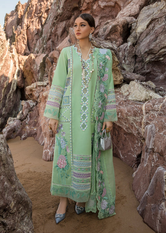 CRIMSON Embroidered Lawn Summer Collection D7-B - Riwayat-e-khas