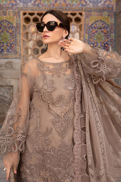 MARIA B EMBROIDED UNSTITCHED LAWN D-2303-A - Riwayat-e-khas