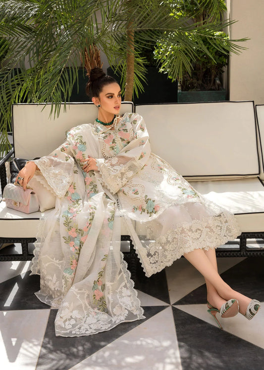 CRIMSON Luxury Lawn -EID PRET – 01 – Monsoon Blooms - Riwayat-e-khas