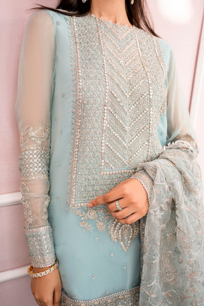 Motifz-4112-ZEL EMBROIDERED BEMBERG CHIFFON - Riwayat-e-khas