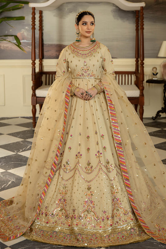 Jahaa'n Ara by Serene Embroidered Raw Silk Suit SRS-05 - Riwayat-e-khas