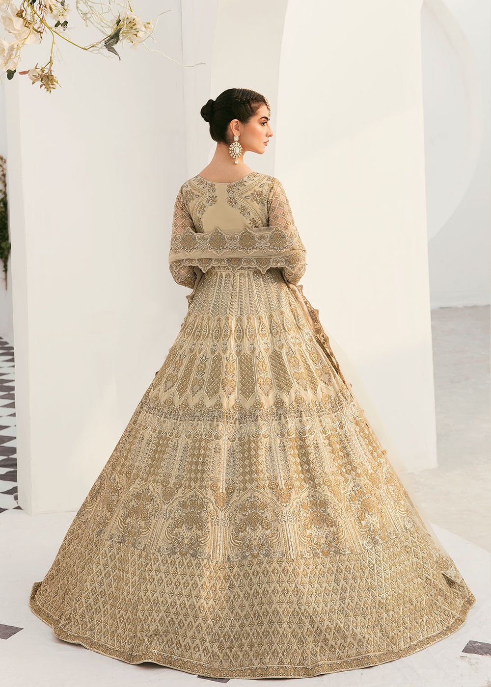 AKBAR ASLAM SILVEEN U-1451 FORMAL COLLECTION STITCHED - Riwayat-e-khas