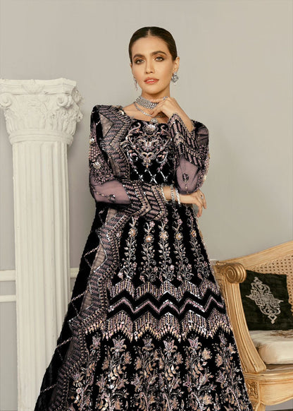 AKBAR ASLAM WISTERIA U-1366 FORMAL COLLECTION STITCHED - Riwayat-e-khas