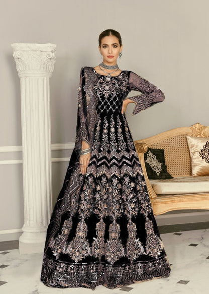 AKBAR ASLAM WISTERIA U-1366 FORMAL COLLECTION STITCHED - Riwayat-e-khas