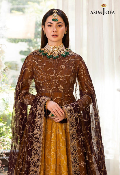 ASIM JOFA LUXUR PRET AJHJ-18 STITCHED - Riwayat-e-khas
