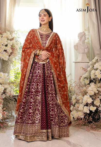 ASIM JOFA LUXUR PRET AJHJ-17 STITCHED - Riwayat-e-khas