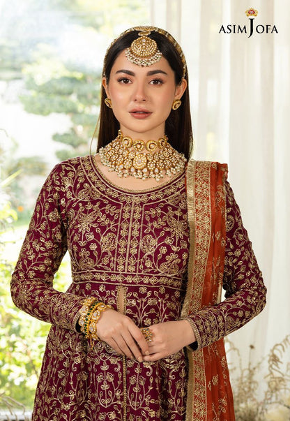ASIM JOFA LUXUR PRET AJHJ-17 STITCHED - Riwayat-e-khas