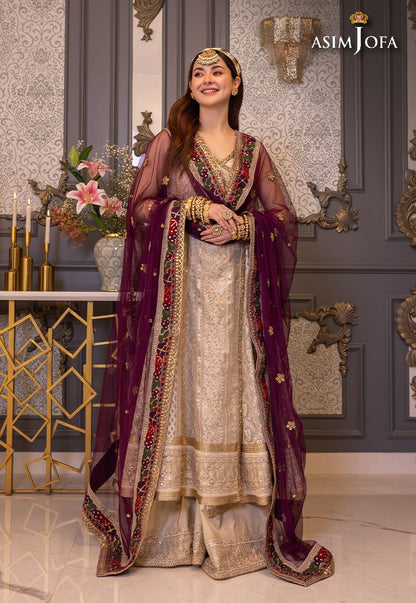 ASIM JOFA LUXUR PRET AJHJ-24 STITCHED - Riwayat-e-khas