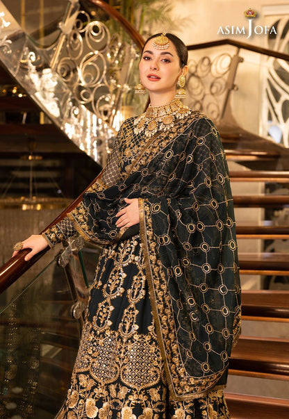 ASIM JOFA LUXUR PRET AJHJ-25 STITCHED - Riwayat-e-khas