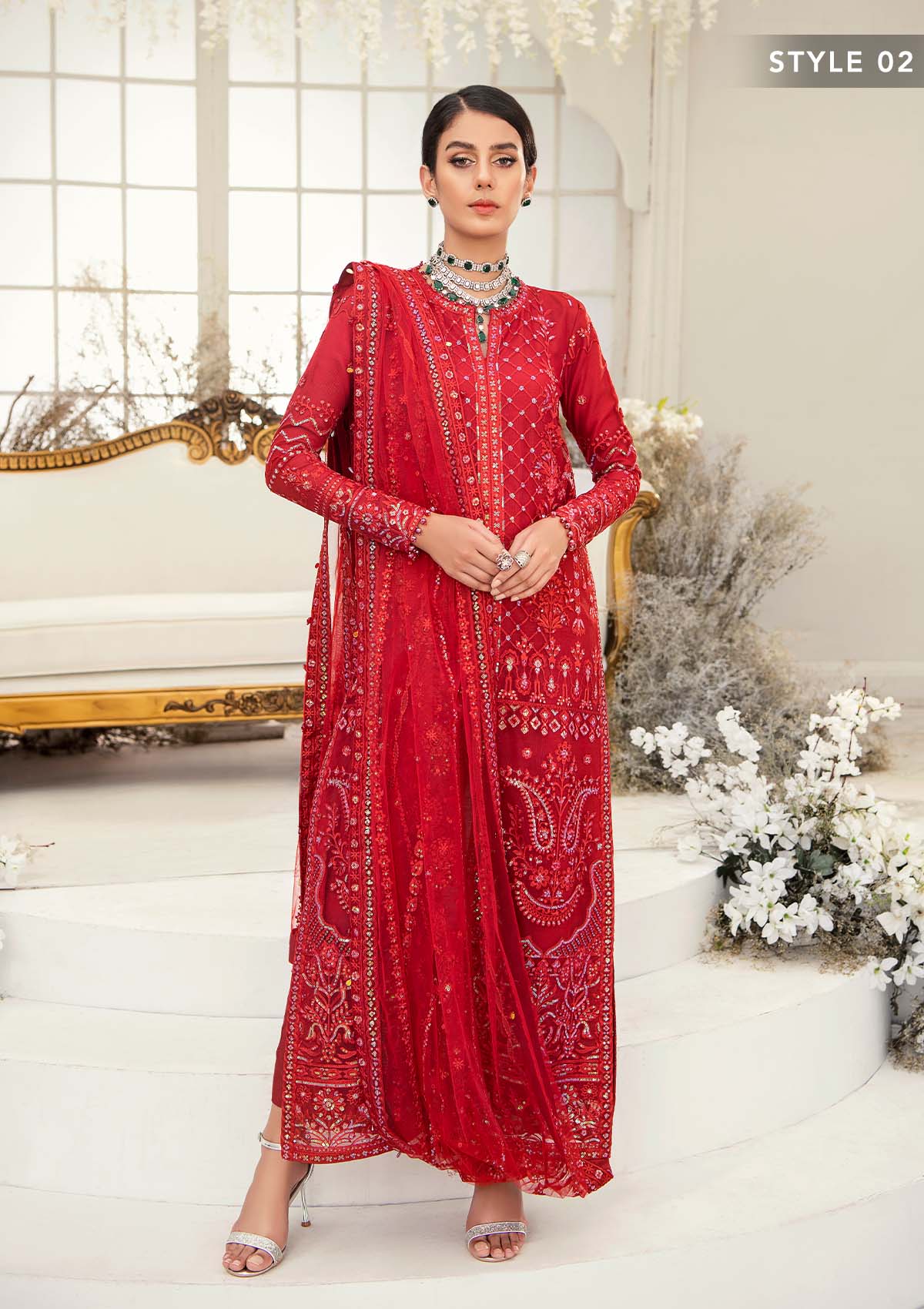 AIK-WEDDING FESTIVE '22 - LOOK 01 - Riwayat-e-khas