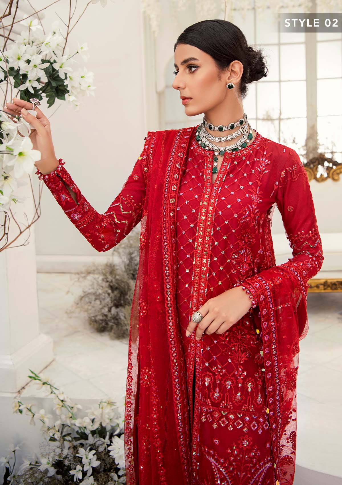 AIK-WEDDING FESTIVE '22 - LOOK 01 - Riwayat-e-khas