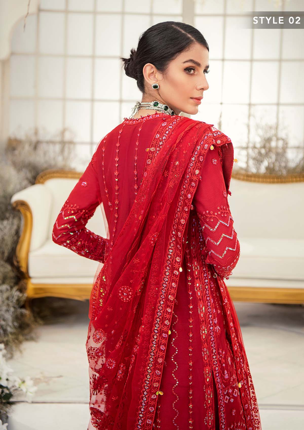 AIK-WEDDING FESTIVE '22 - LOOK 01 - Riwayat-e-khas