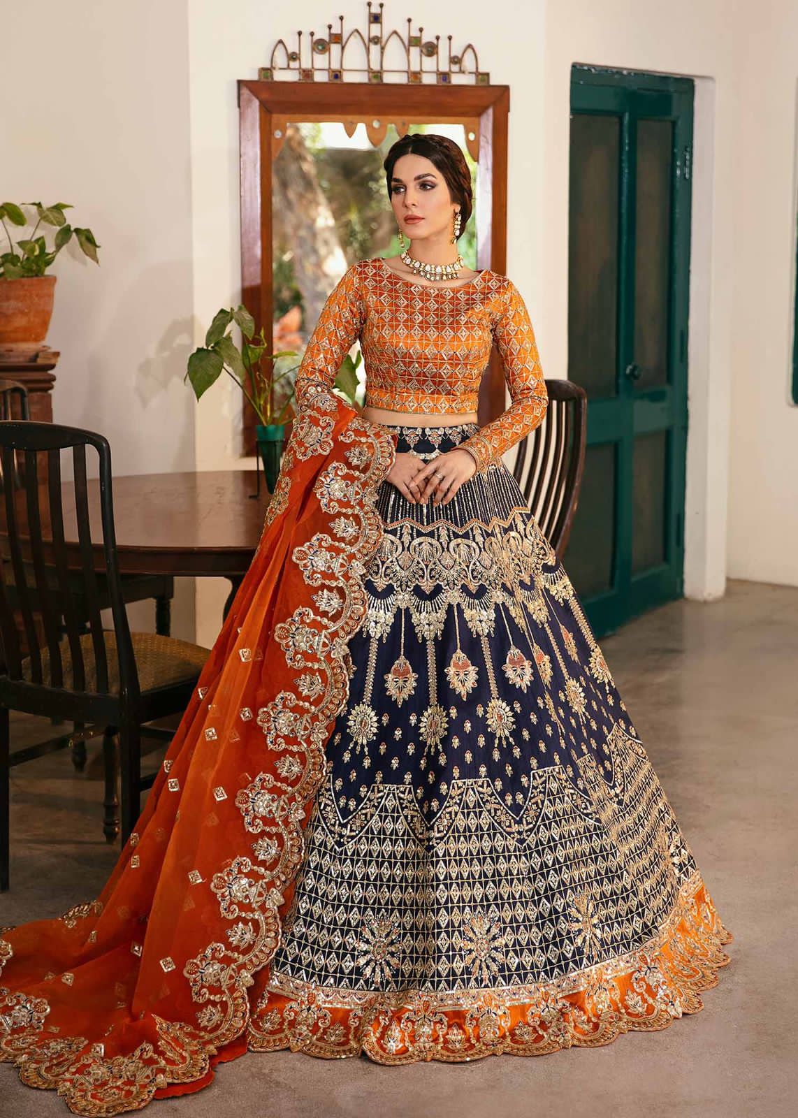 AKBAR ASLAM SIRENA U-1475 LAYALI COLLECTION UNSTITCHED - Riwayat-e-khas