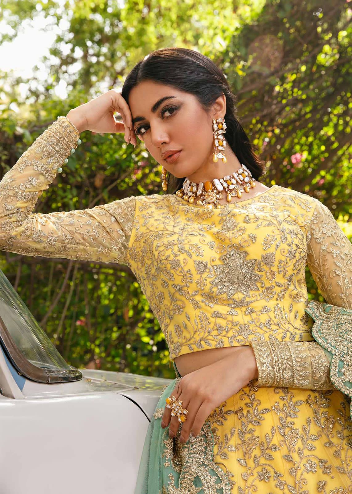 AKBAR ASLAM ILONA U-1476 LAYALI COLLECTION UNSTITCHED - Riwayat-e-khas