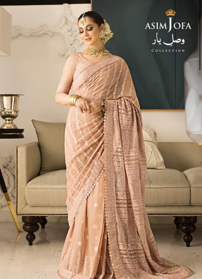 ASIM JOFA- SAREE - AJVY-09 - Riwayat-e-khas